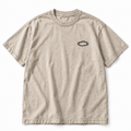 Crown of Thorns tee, faded bone, small crown of thorns on left chest